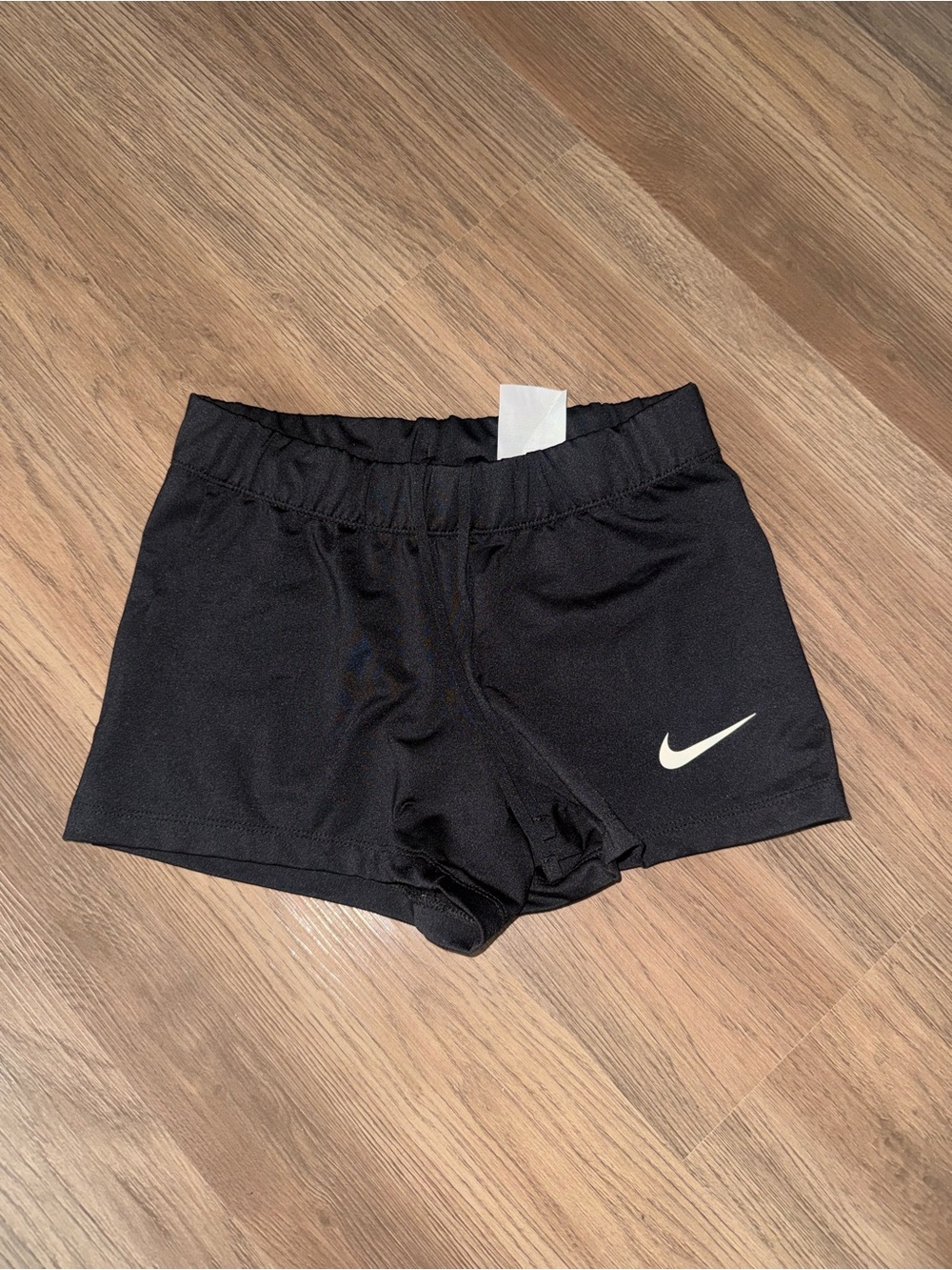 Women’s Nike Black Shorts with White Inner Lining